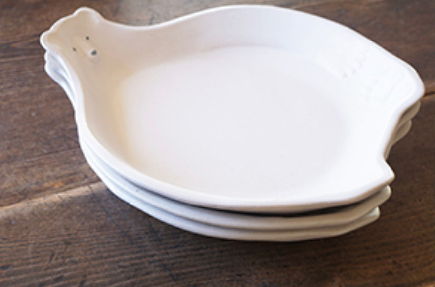 Yoshizawa kiln Polar bear plate small - Thumbnail 5