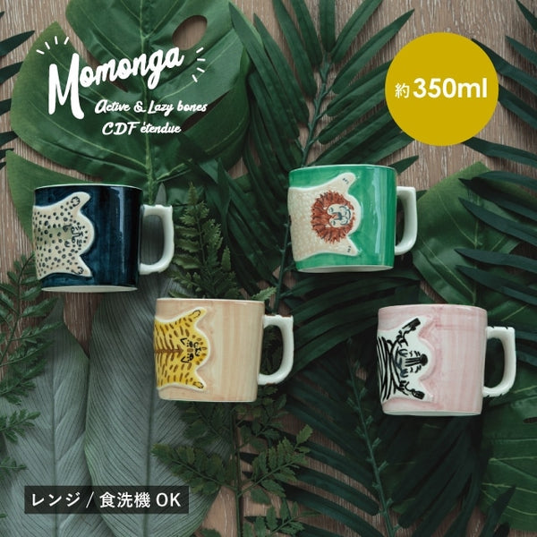 Mino ware animal mug