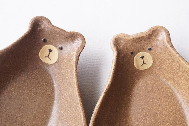 益子焼 Yoshizawa small Bear Bowl