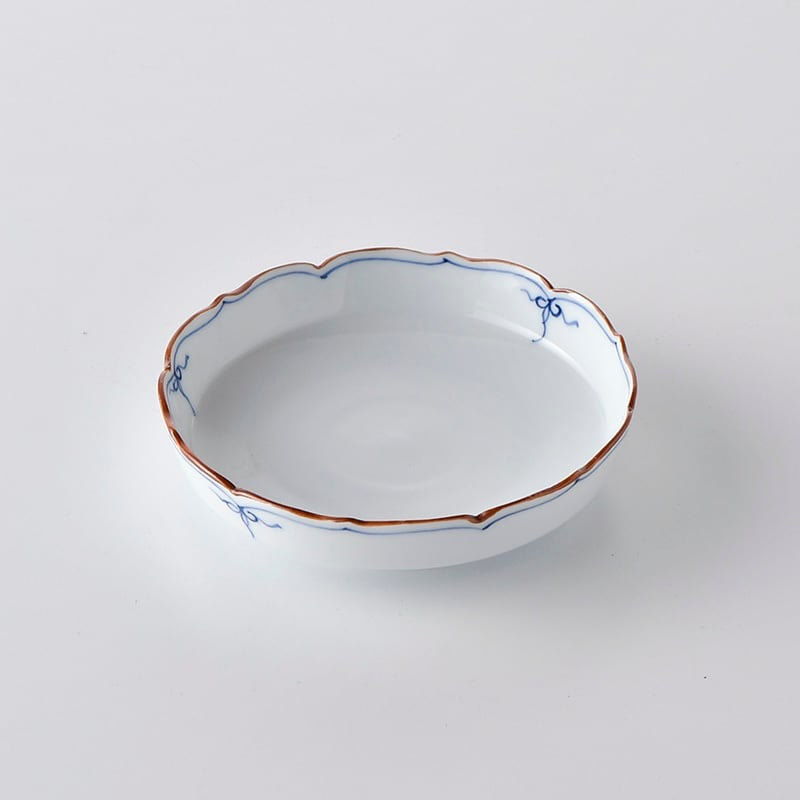 Korin Kiln Flat Rimmed Plate (Blue)