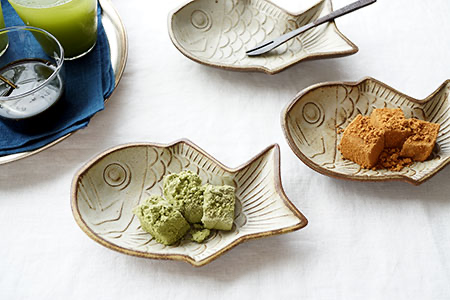 Yoshizawa kiln Taiyaki plate small - Thumbnail 2