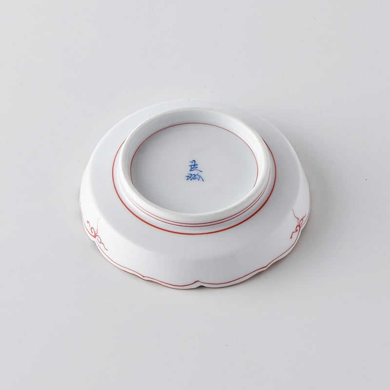 Korin Kiln Flat Rimmed Plate (Red)
