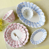 林九郎 Hasami Ware Hana Rikyu Oval Plate (small)