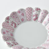 林九郎 Hasami Ware Hana Rikyu Round Plate (15 cm)