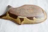 益子焼 Yoshizawa kiln Taiyaki plate small