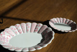 林九郎 Hasami Ware Hana Rikyu Oval Plate (Large)