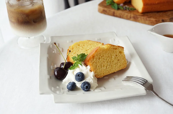 Yoshizawa White Cross in Cross Plate - Thumbnail 3