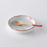 Korin Kiln Flat Rimmed Plate (Red)