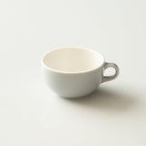 Origami Latte Cup and Saucer Matt Grey 8oz