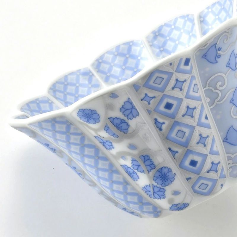 林九郎 Hasami Ware Hana Rikyu Cup (7.5 cm)