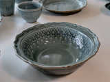 益子焼 Wakasama pottery French Lace bowl (Big)