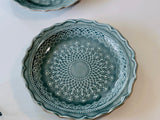 益子焼 Wakasama pottery French Lace plate  (Large)