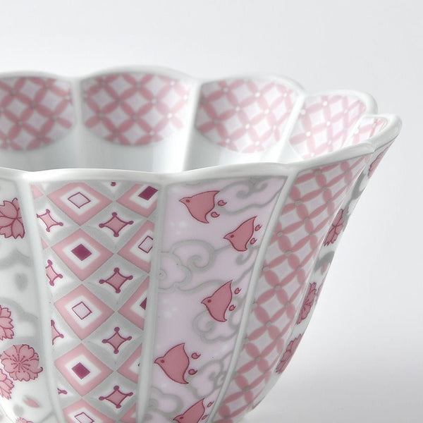 林九郎 Hasami Ware Hana Rikyu Bowl (12 cm)