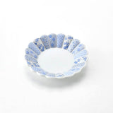 林九郎 Hasami Ware Hana Rikyu Round Plate (15 cm)