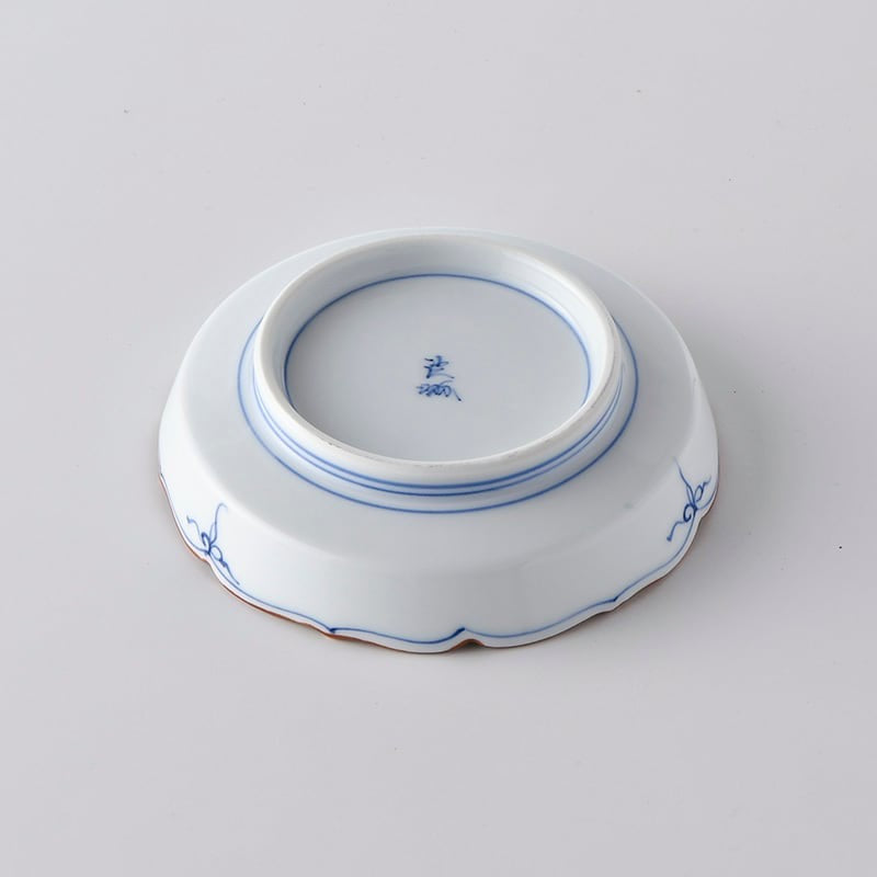 Korin Kiln Flat Rimmed Plate (Blue)