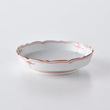 Korin Kiln Flat Rimmed Plate (Red)