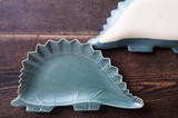 益子焼 Yoshizawa kiln Dinosaur Stegosaurus plate