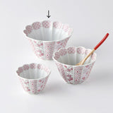 林九郎 Hasami Ware Hana Rikyu Bowl (12 cm)