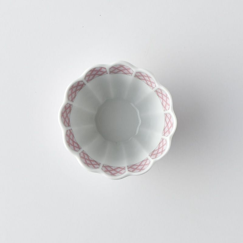 林九郎 Hasami Ware Hana Rikyu Cup (7.5 cm)