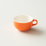 Origami Latte Cup and Saucer Orange 10oz
