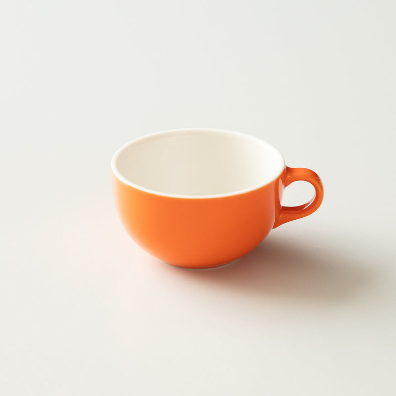 Origami Latte Cup and Saucer Orange 10oz