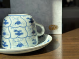 Shobido sometsuke nazuna cup and plate