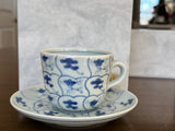 Shobido sometsuke nazuna cup and plate