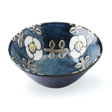 Mino Ware Nordic Flower Plate and Bowl 3 pieces set