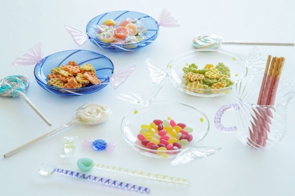 Mino ware Plate Candy Bon Bon Candy