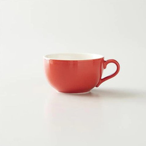 Origami Latte Cup and Saucer Red 8oz