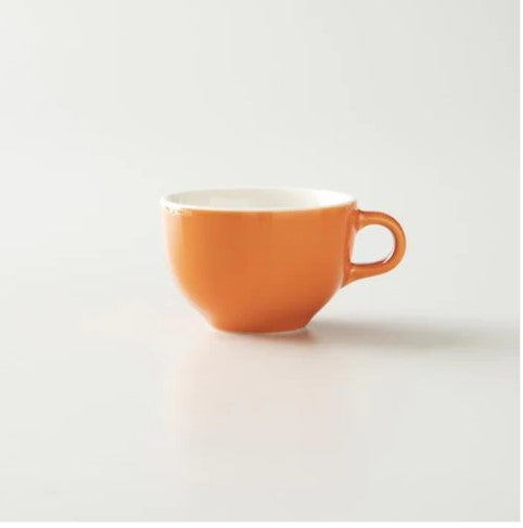Origami Latte Cup and Saucer Orange 6oz