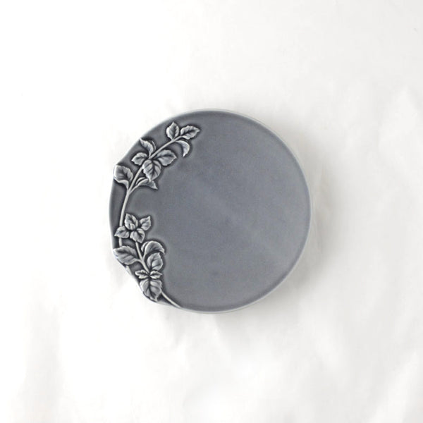 studio m' mint plate, dark gray