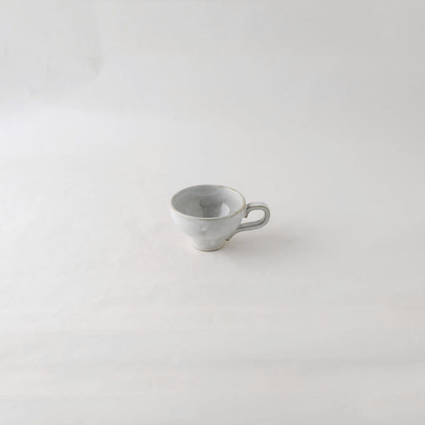 sobokai pro rococo-style cadre plate with espresso cup, dark gray