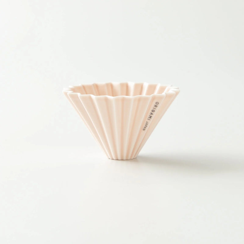 Origami Ceramic Coffee Server Matte Beige