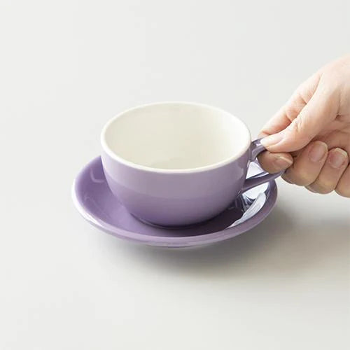 Latte Cup & Saucer (8oz) - Set of 2