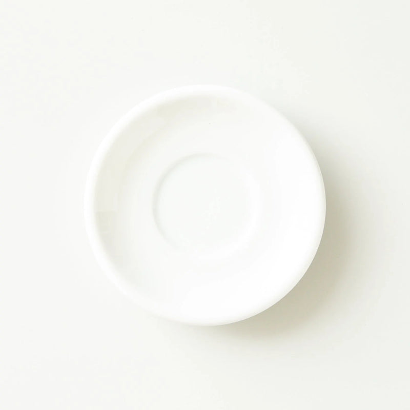 Origami Latte Cup and Saucer White 8oz