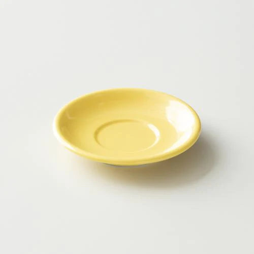 Origami Latte Cup and Saucer Yellow 8oz