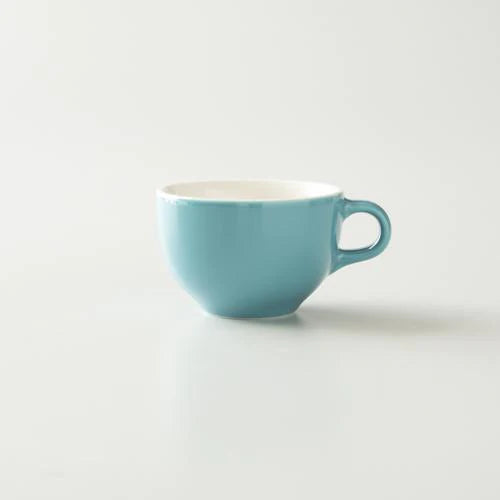 Origami Latte Cup and Saucer Turquois 6oz