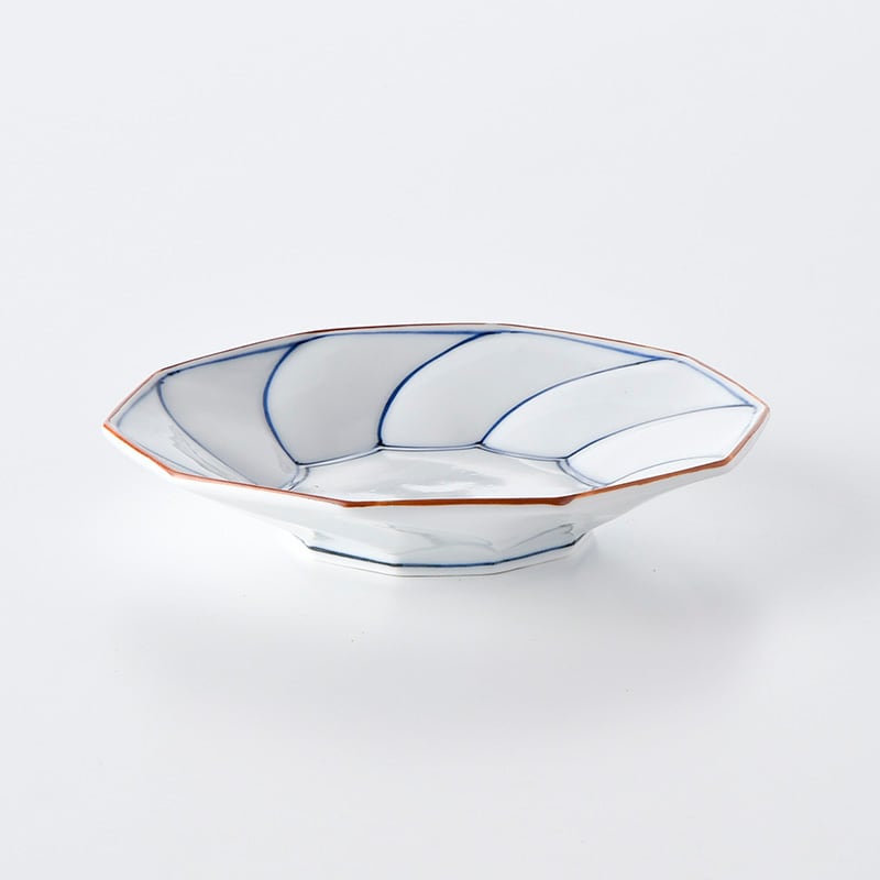 Korin Kiln Twisted Line Plate 5"