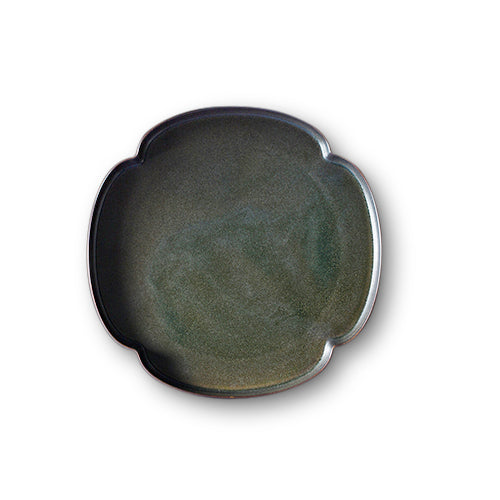 Miyama tsudoi mokkou shallow bowl