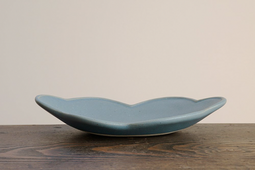 Yoshizawa kiln parent-child and cloud plate