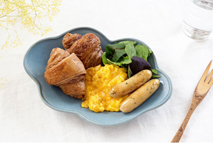 Yoshizawa kiln parent-child and cloud plate - Thumbnail 4