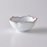 Korin Kiln Kikyo-shaped Bowl 桔梗絵  桔梗型小鉢