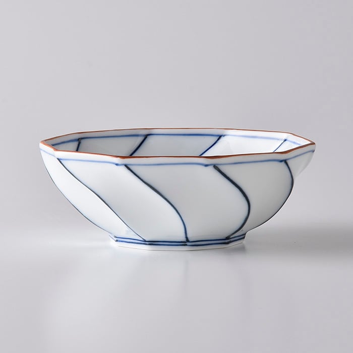 Korin Kiln Twisted Line Bowl