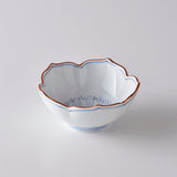Korin Kiln Kikyo-shaped Bowl 桔梗絵  桔梗型小鉢