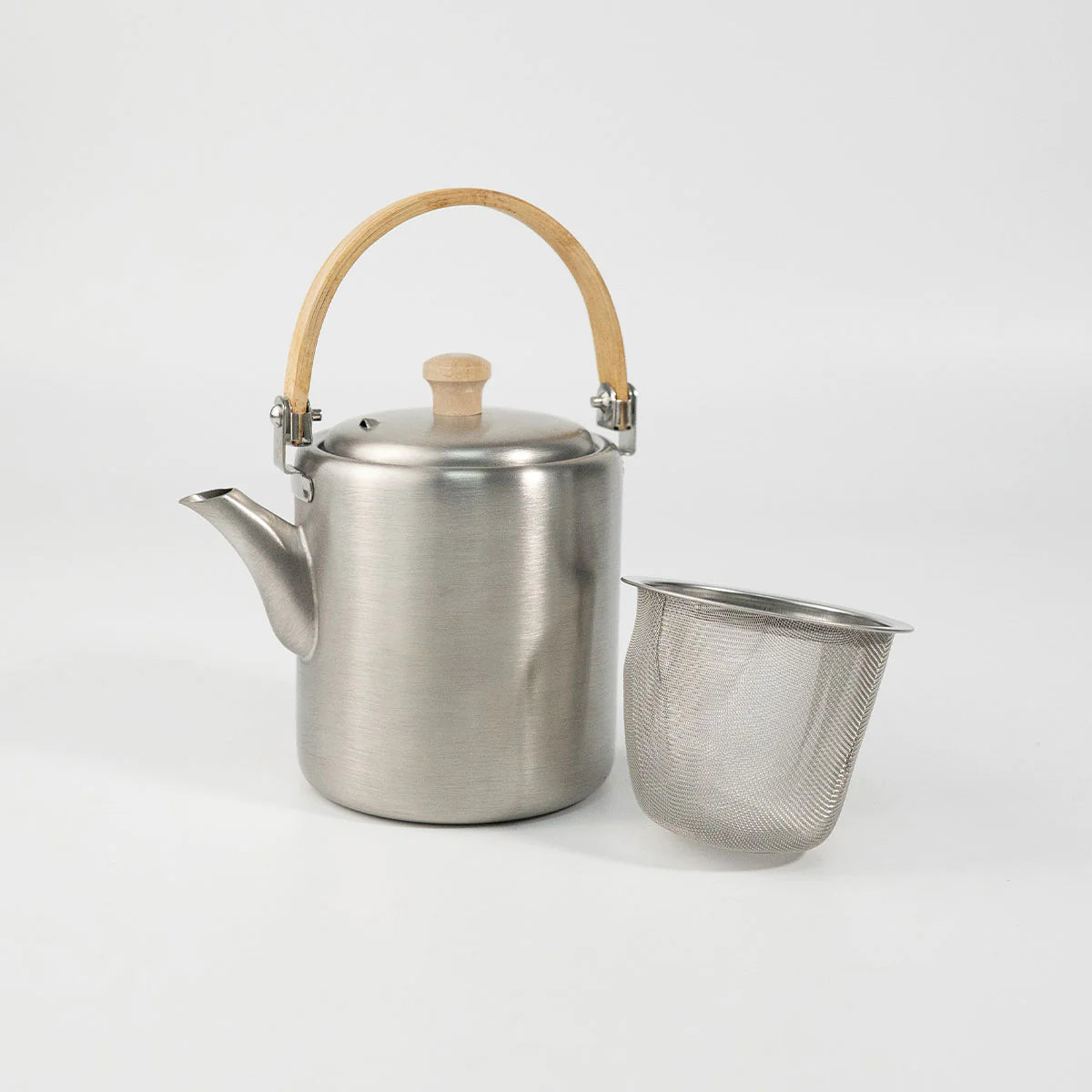 小澤摩純　When Betsy’s a good kitchen 銅版➕手彩 Black_Piment_STRAIGHT_tea_POT_